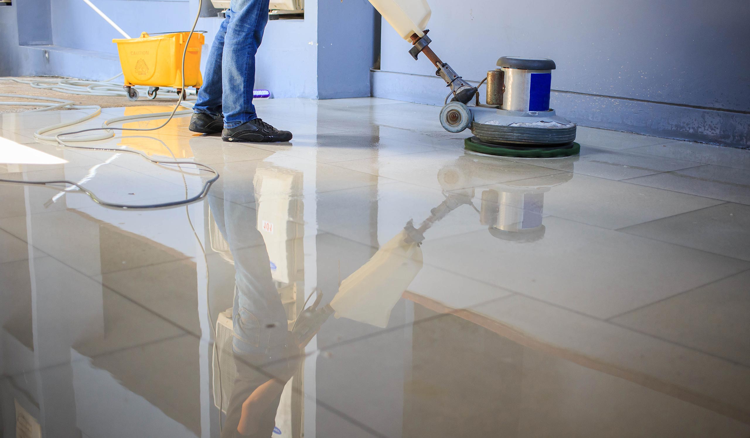 cleaner buffing floors cary nc